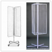 Mobile Rotary Metal Display Stand/Display Rack